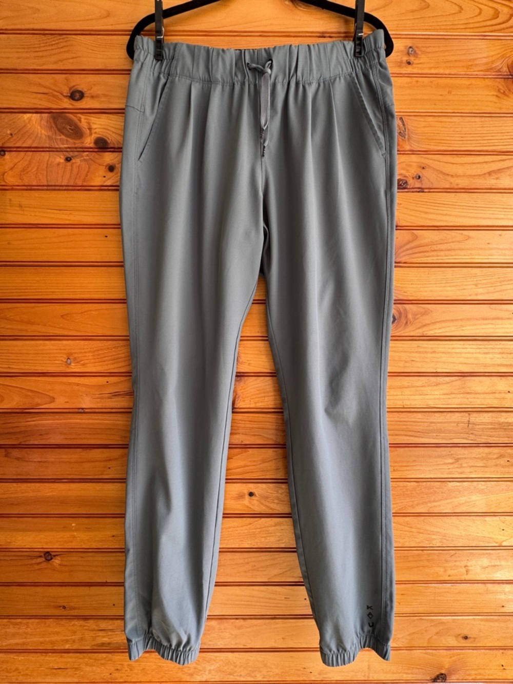 KAVU Bucerias Jogger Pants XL Blue Gray Quick Dry Stretch Hiking Travel
